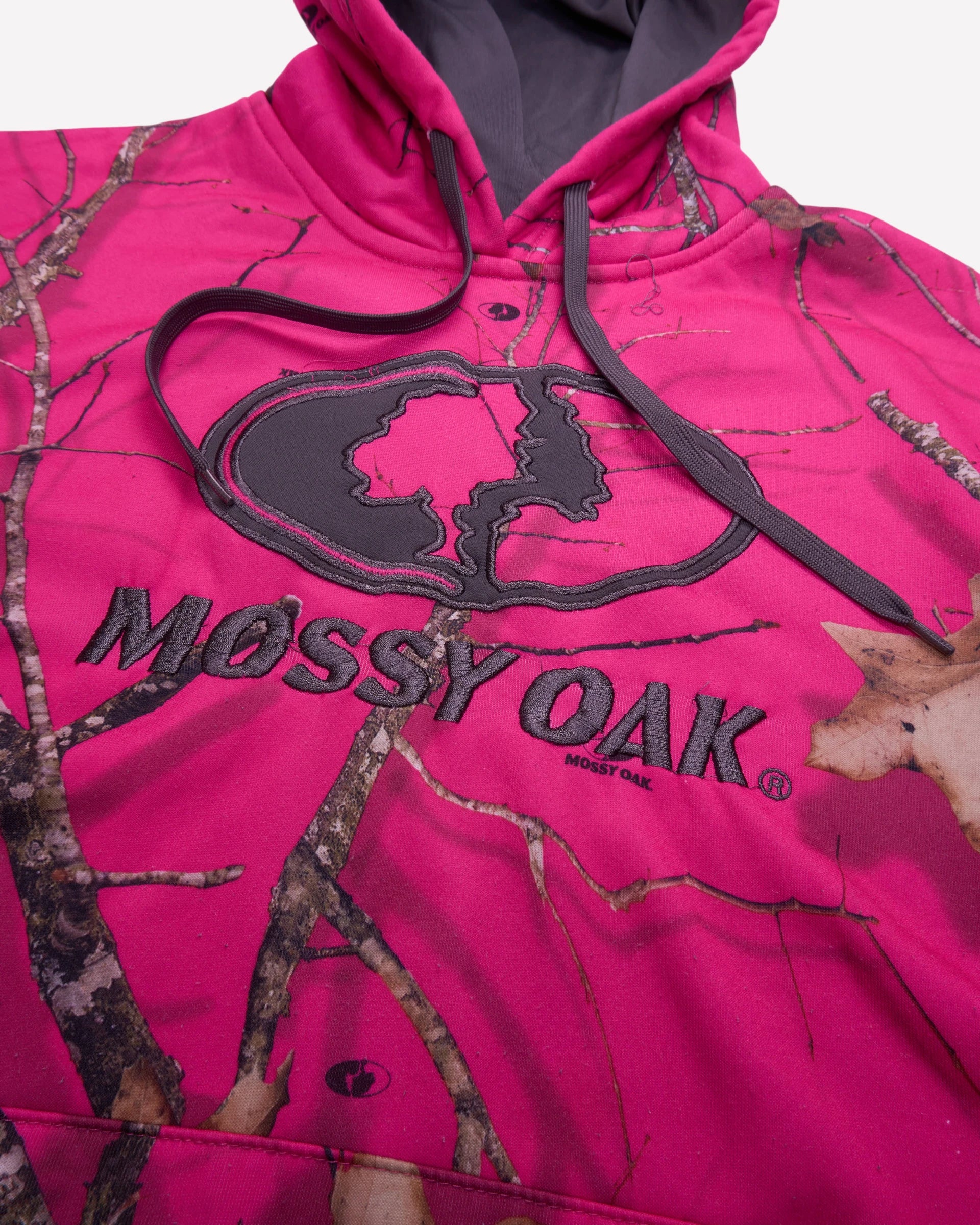 Mossy Oak Pink Hoodie - S
