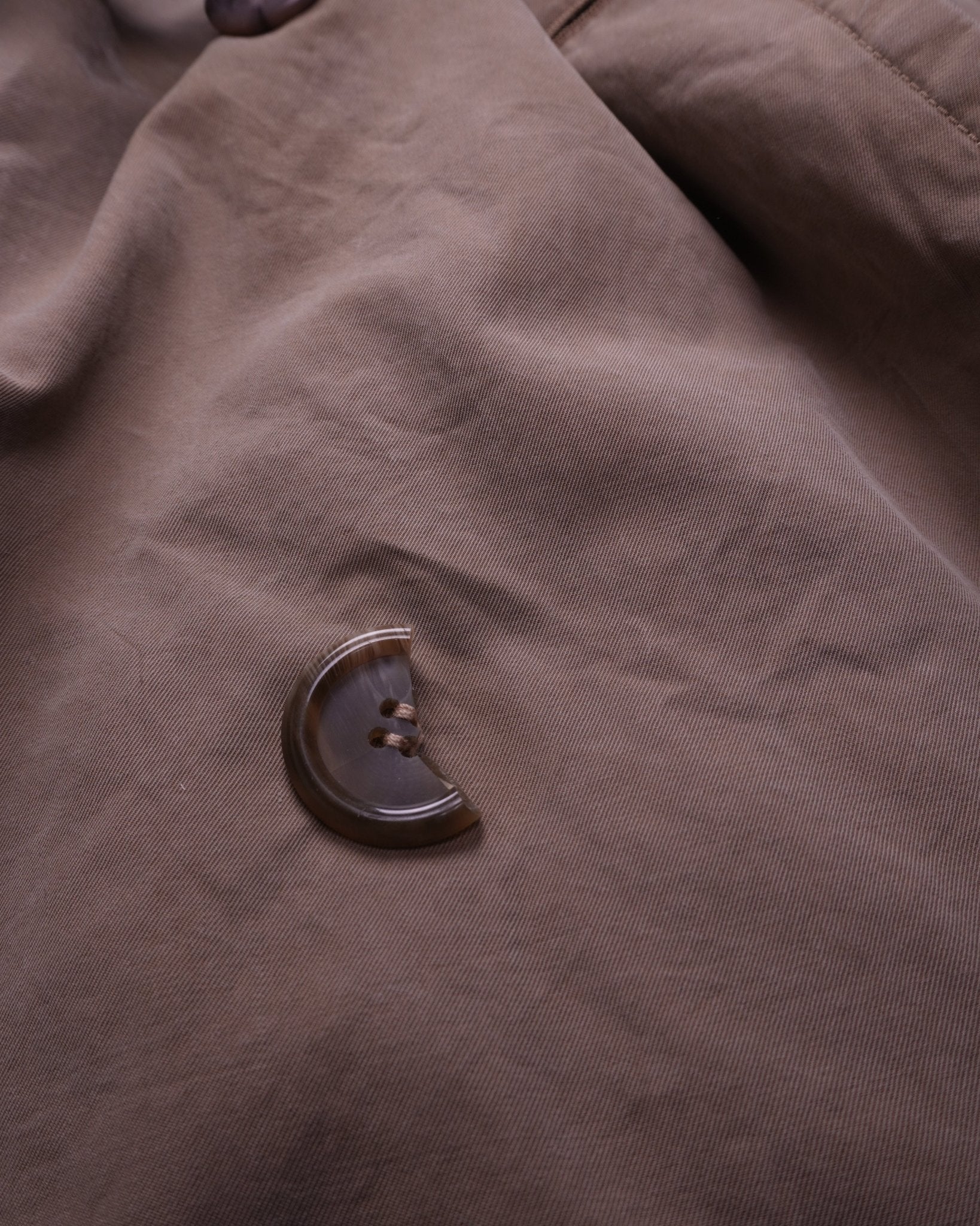 Burberry 1970's Beige Cotton Double - breasted Trenchcoat - L