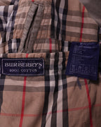 Burberry 1970's Beige Cotton Trenchcoat - L