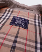 Burberry 1970's Beige Cotton Trenchcoat - L