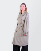Burberry 1970's Beige Cotton Trenchcoat - L