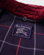 Burberry 1980's Red Cotton Single - breasted Trenchcoat - S