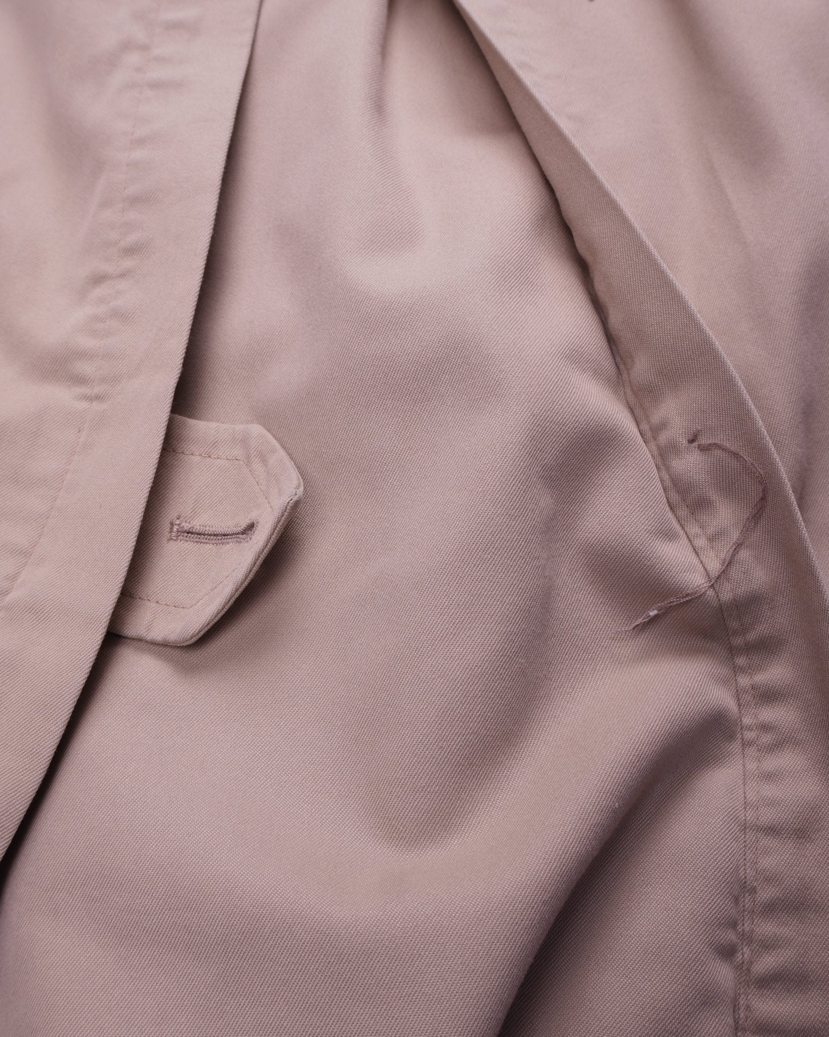 Burberry 1990's Beige Cotton Double - breasted Trenchcoat - S