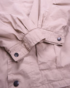 Burberry 1990's Beige Cotton Field Jacket - L