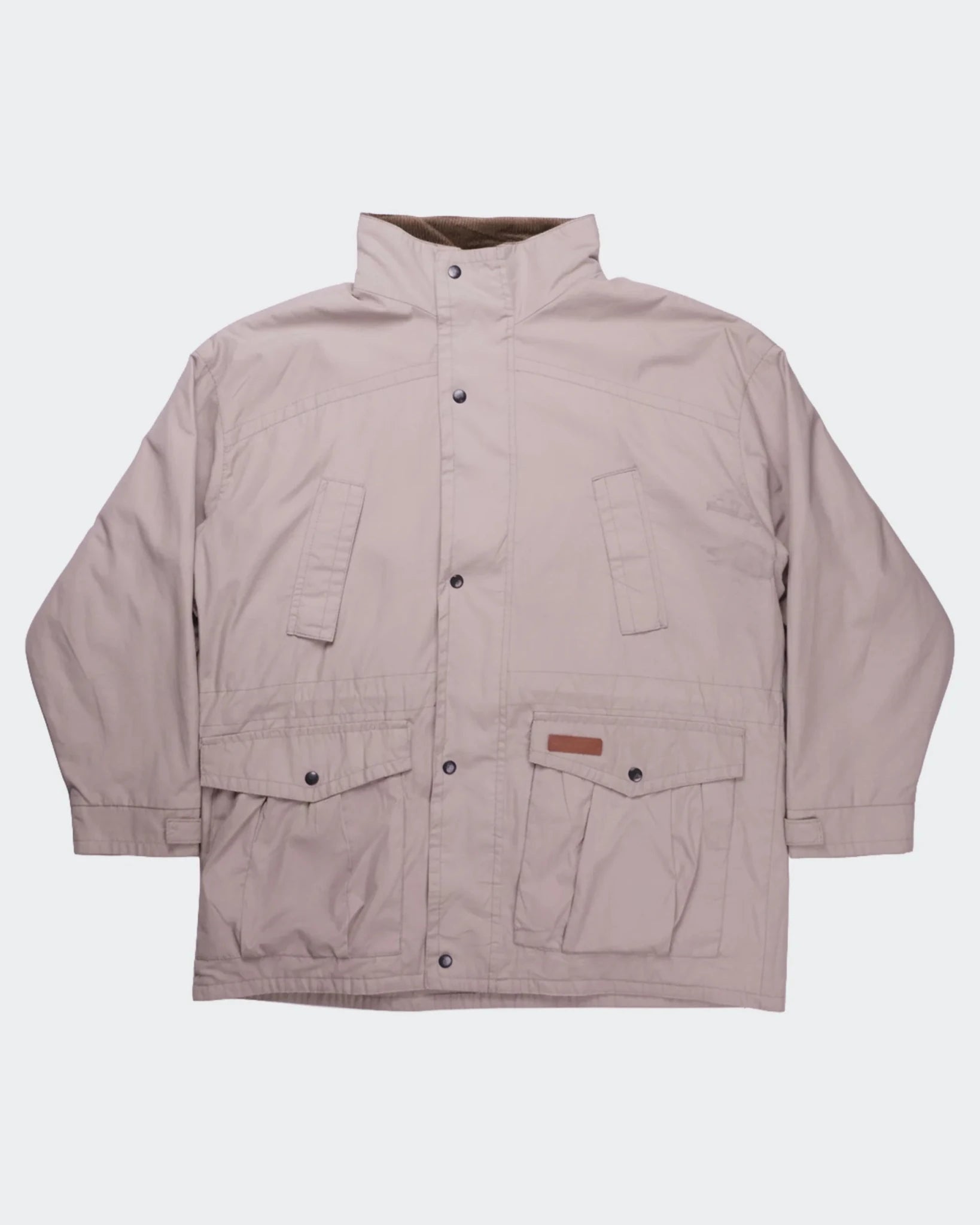 Burberry 1990's Beige Cotton Field Jacket - L