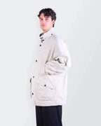 Burberry 1990's Beige Cotton Field Jacket - XL