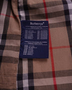 Burberry 1990's Beige Cotton Raincoat - L