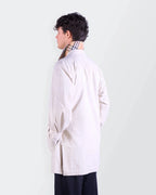 Burberry 1990's Beige Cotton Raincoat - L