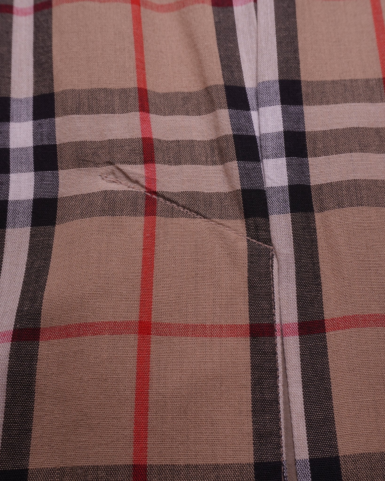 Burberry 1990's Beige Cotton Trenchcoat - L