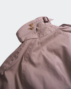 Burberry 1990's Beige Cotton Trenchcoat - M