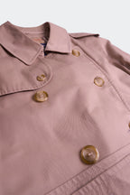 Burberry 1990's Beige Cotton Trenchcoat - M