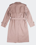 Burberry 1990's Beige Cotton Trenchcoat - M