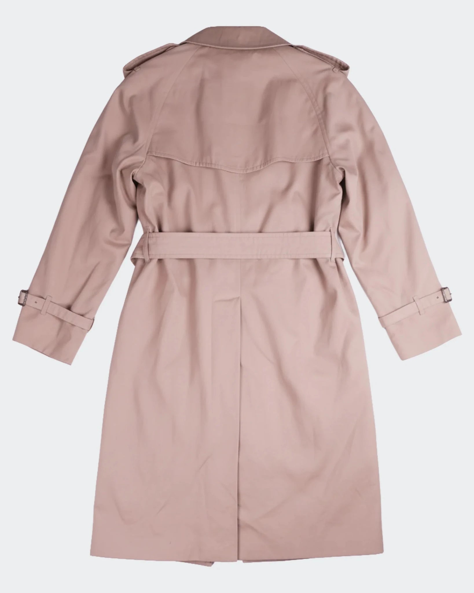 Burberry 1990's Beige Cotton Trenchcoat - M