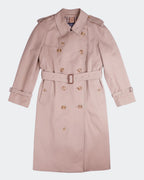Burberry 1990's Beige Cotton Trenchcoat - M