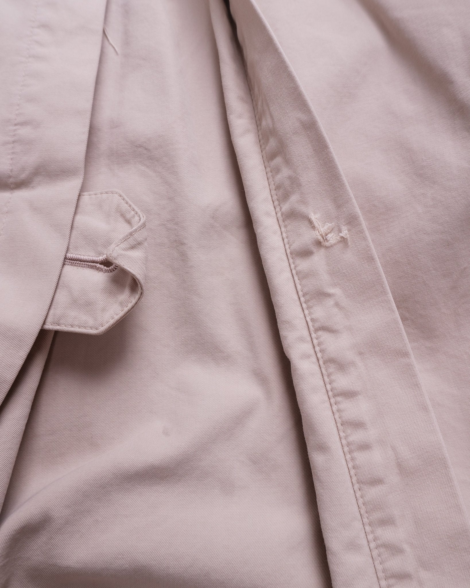 Burberry 1990's Beige Cotton Trenchcoat - S