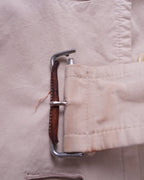 Burberry 1990's Beige Cotton Trenchcoat - S