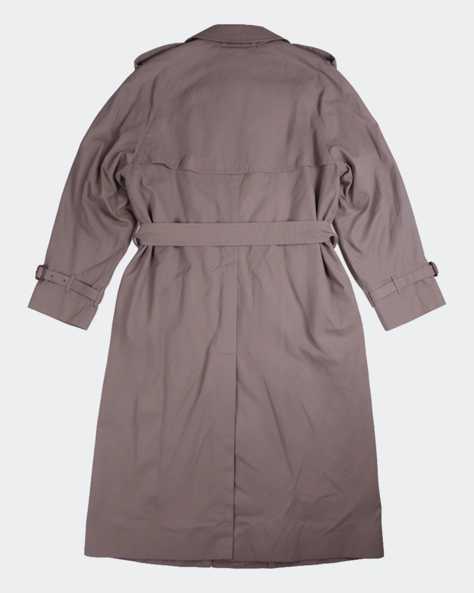 Burberry 1990's Beige Cotton Trenchcoat - XXL