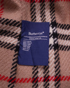 Burberry 1990's Black Wool Overcoat - M