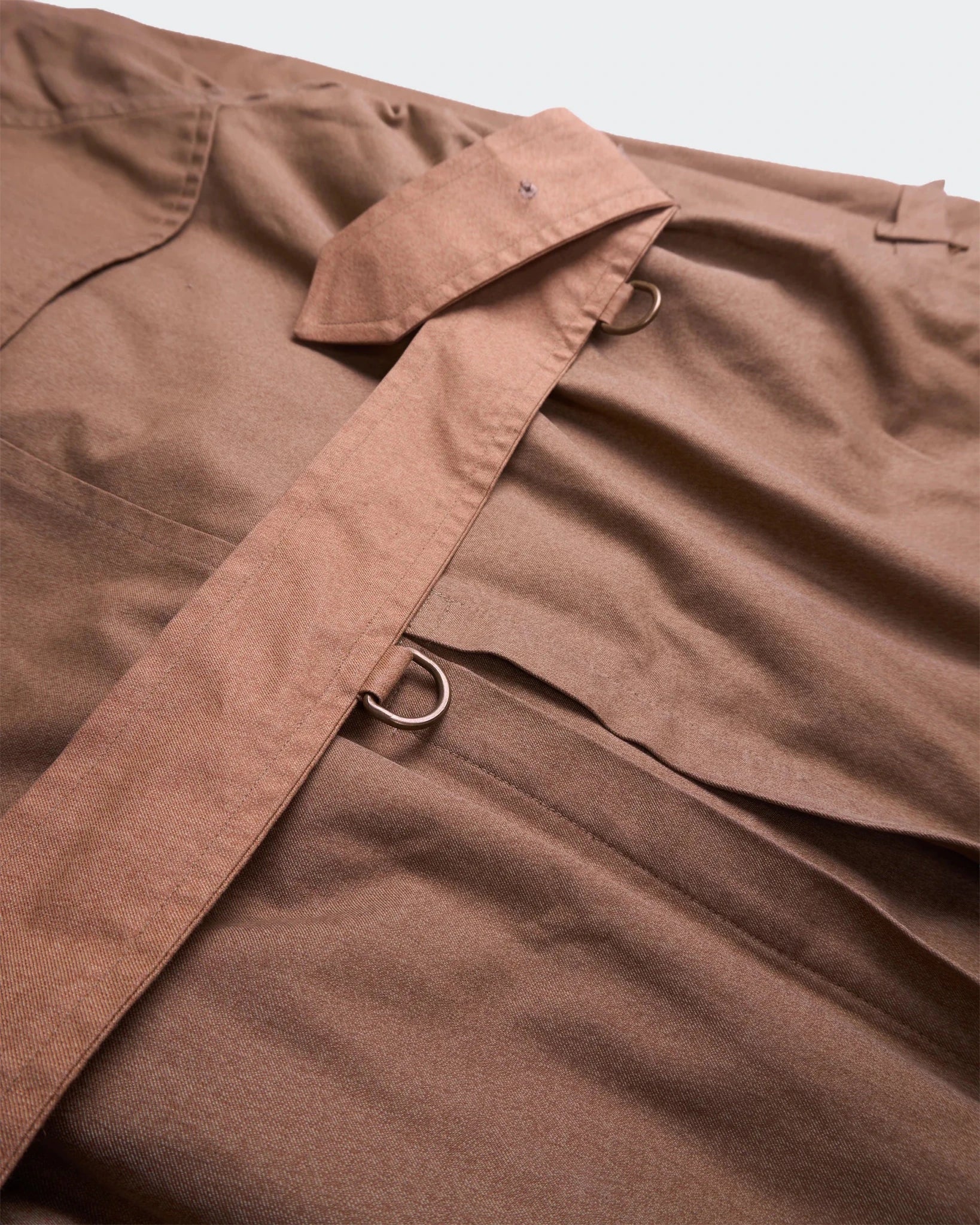 Burberry 1990's Brown Cotton Trenchcoat - M