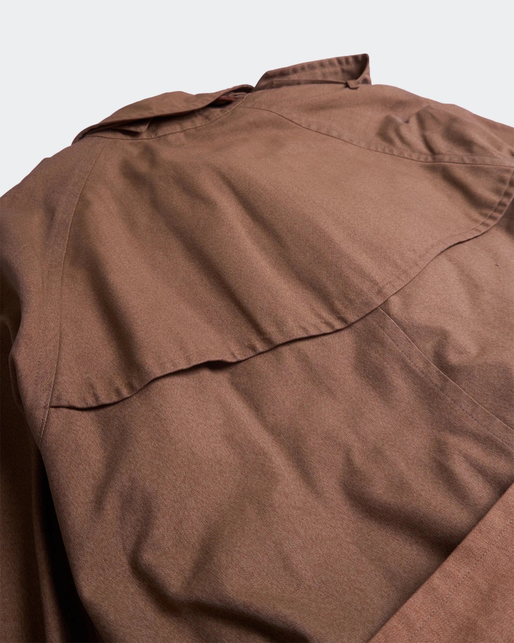 Burberry 1990's Brown Cotton Trenchcoat - M