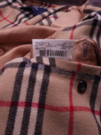 Burberry 1990's Grey Wool Harrington Jacket - XL