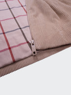 Burberry 2000's Beige Corduroy Harrington Jacket - XL