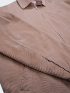 Burberry 2000's Beige Corduroy Harrington Jacket - XL