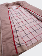 Burberry 2000's Beige Corduroy Harrington Jacket - XL