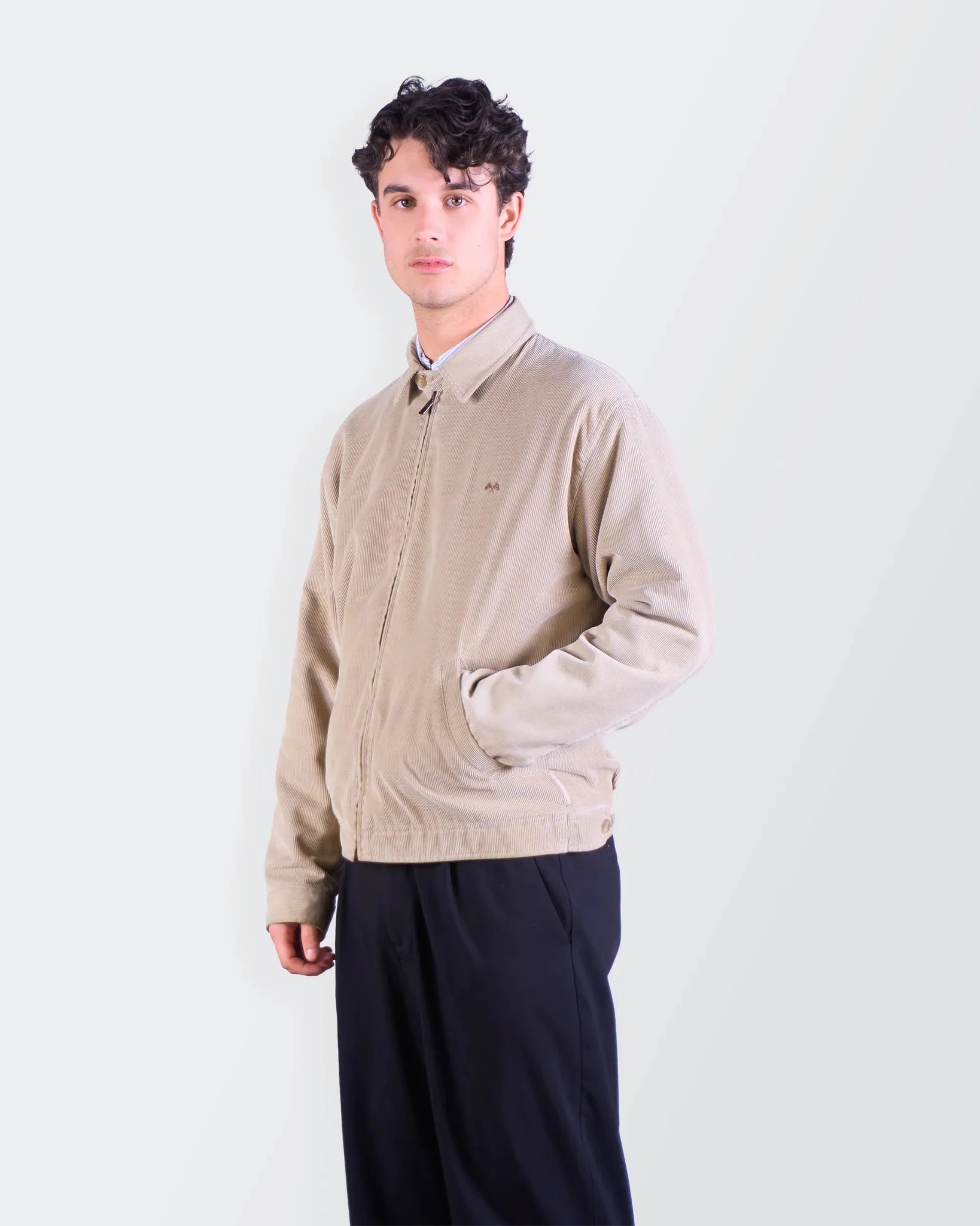 Burberry 2000's Beige Corduroy Jacket - M