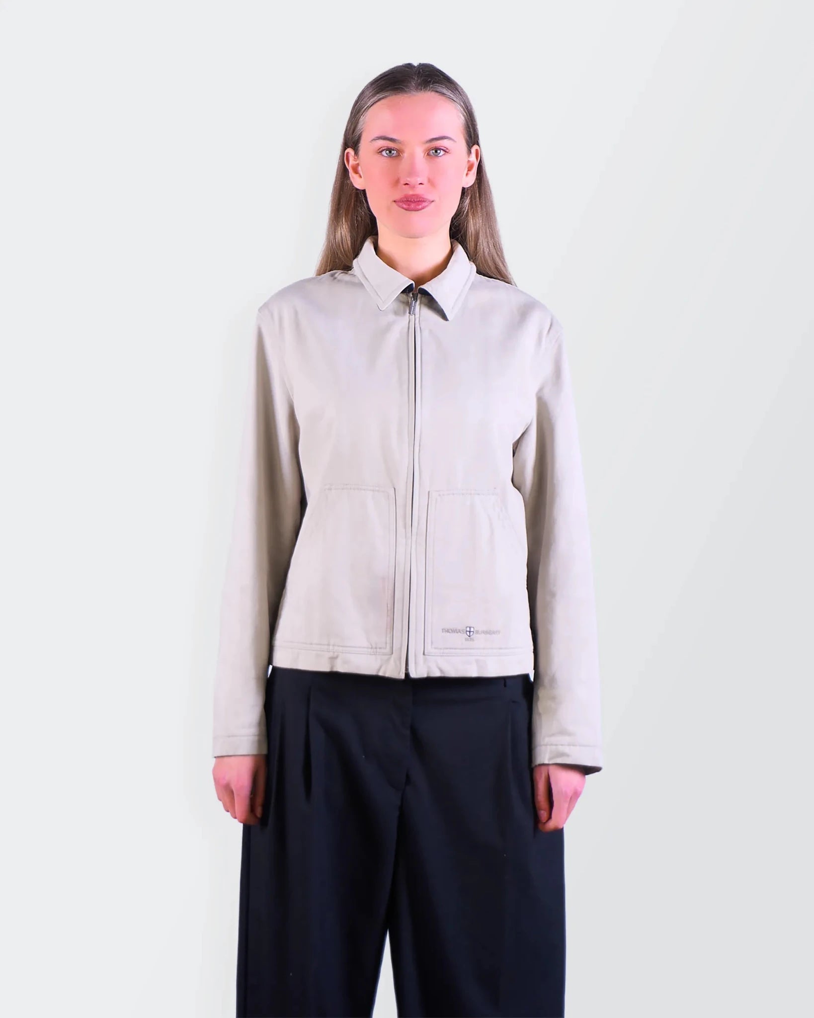 Burberry 2000's Beige Harrington Jacket - S