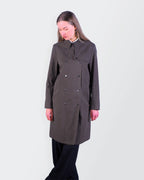 Burberry 2000's Brown Overcoat - S