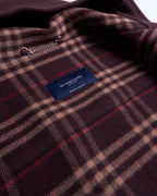 Burberry 2000's Brown Wool Duffle Coat - XL