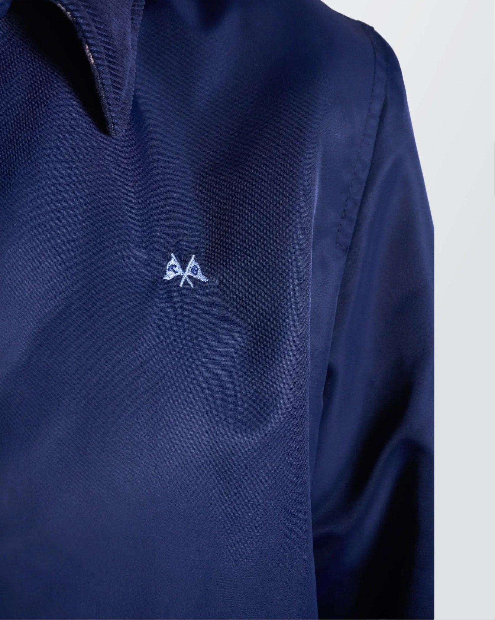 Burberry 2000's Navy Coach Jacket - S