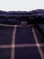 Burberry 2000's Navy Cotton Harrington Jacket - M