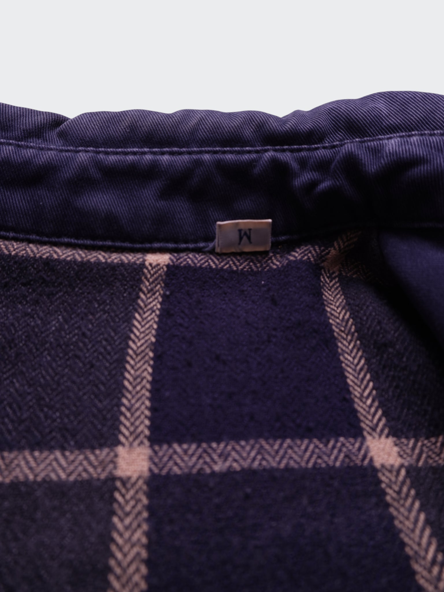 Burberry 2000's Navy Cotton Harrington Jacket - M