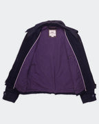 Burberry 2000's Navy Cotton Harrington Jacket - M