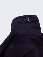 Burberry 2000's Navy Cotton Harrington Jacket - M
