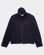 Burberry 2000's Navy Cotton Harrington Jacket - M