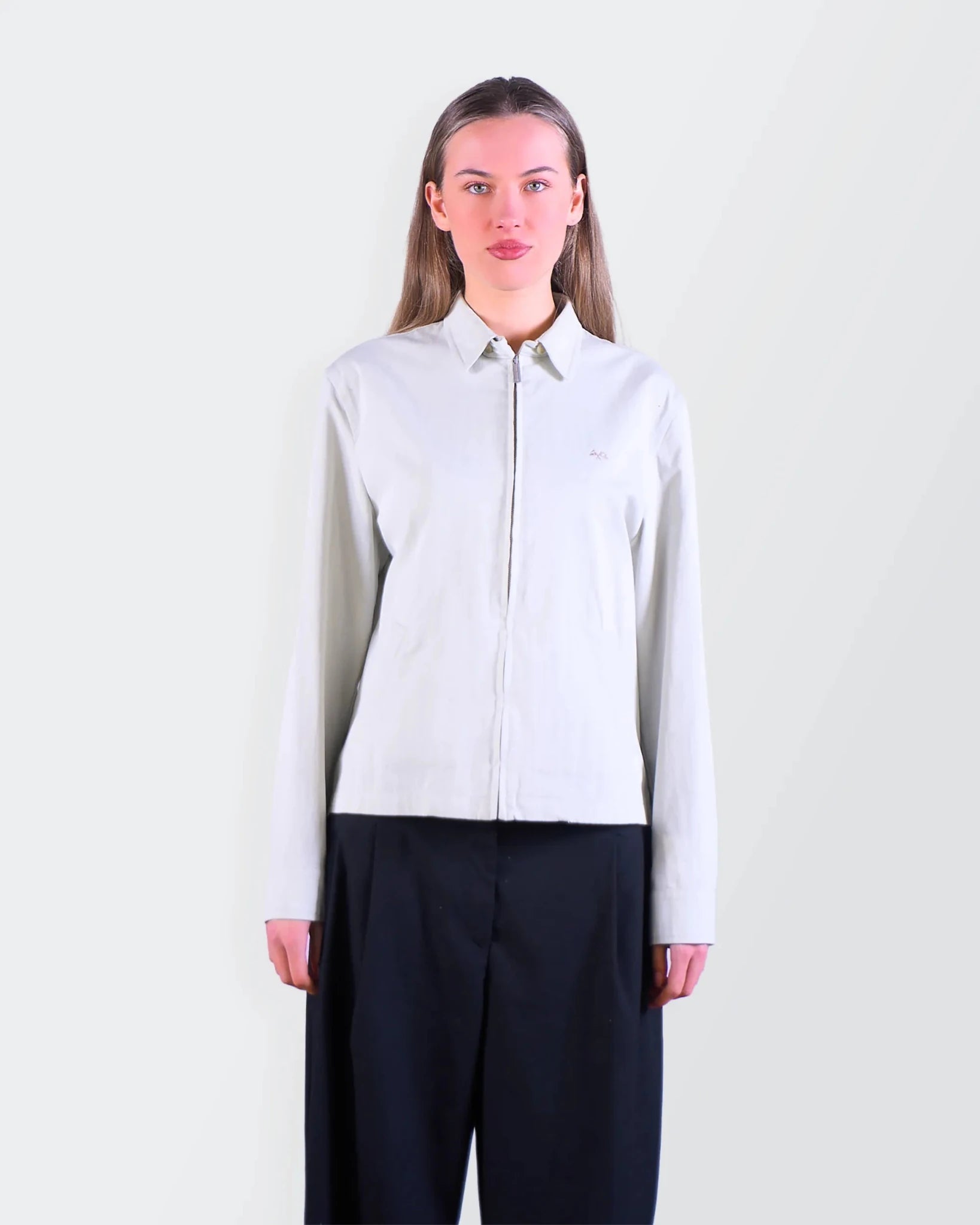Burberry 2000's White Harrington Jacket - S