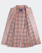 Burberry Beige Cotton Car Coat - L