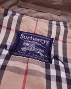 Burberry Beige Cotton Raincoat - S