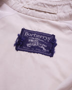 Burberry Beige Cotton Raincoat - S