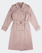 Burberry Beige Cotton Trenchcoat - S