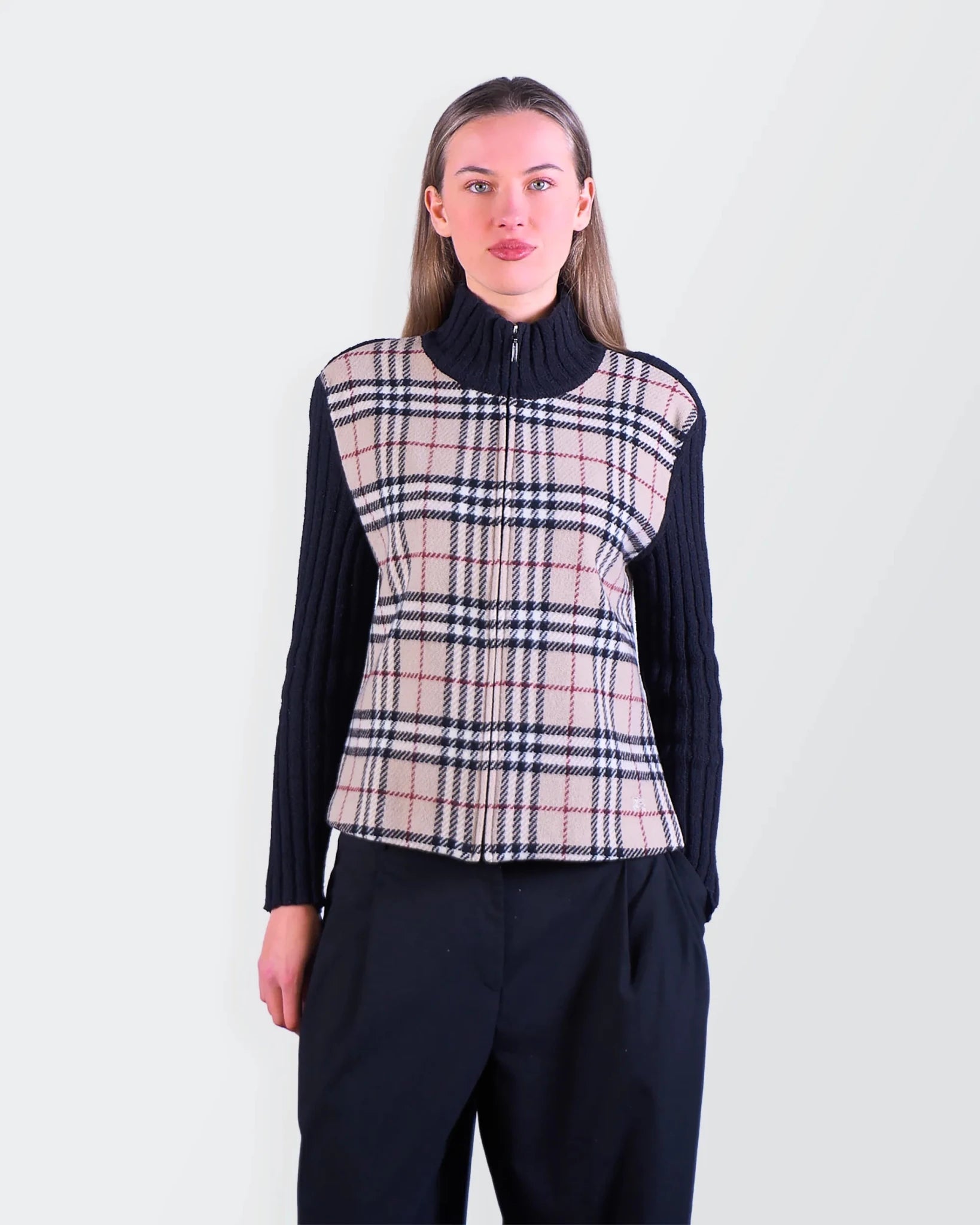 Burberry Beige Wool Vest - S
