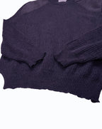 Burberry Blue Crewneck Jumper - L