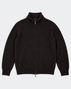 Burberry Brown Full - zip Hoodie - L