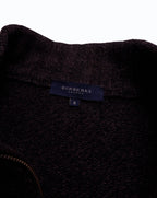 Burberry Brown Full - zip Hoodie - L