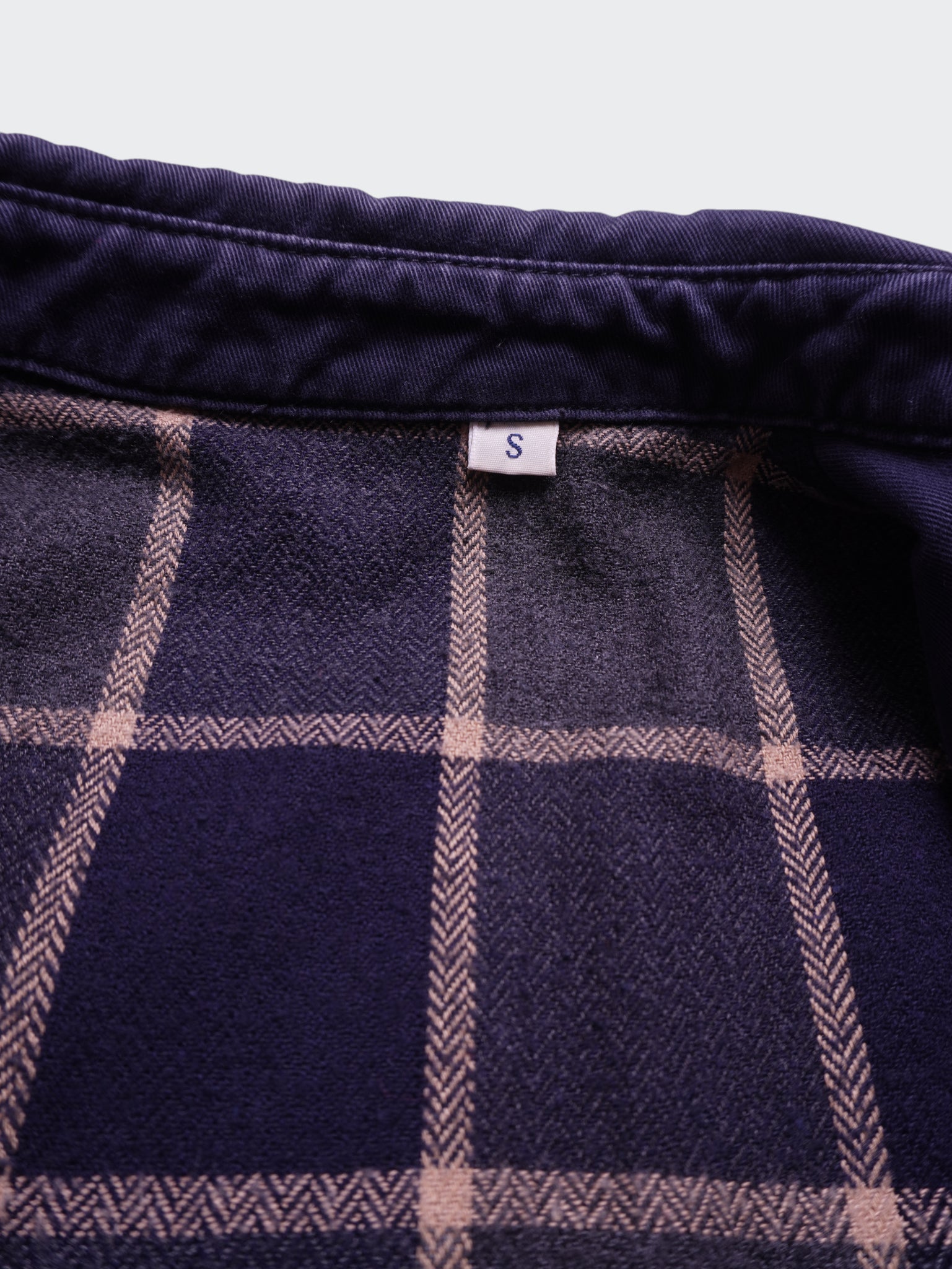 Burberry Navy Cotton Harrington Jacket - S