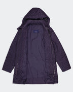 Burberry Navy Nylon Quilted Jacket - L