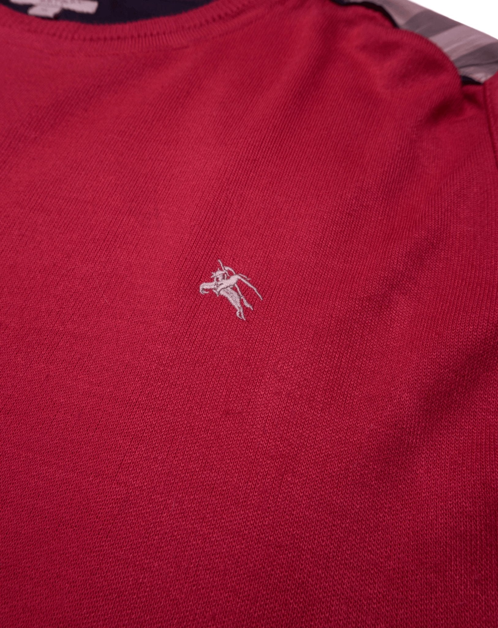 Burberry Red Crewneck Jumper - XL